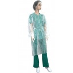 Halat alb medical unica folosinta 10 buc/set Halat alb medical unica folosinta 10 buc/set